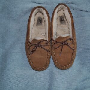 UGG Women’s  Brown Moccasin Slippers